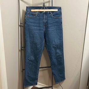 gap 10/30 straight leg jeans